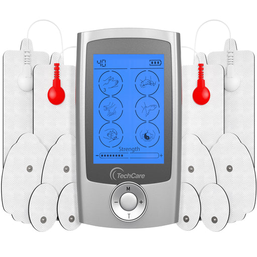 TechCare Pro 24 Modes Tens Unit + 6 pads