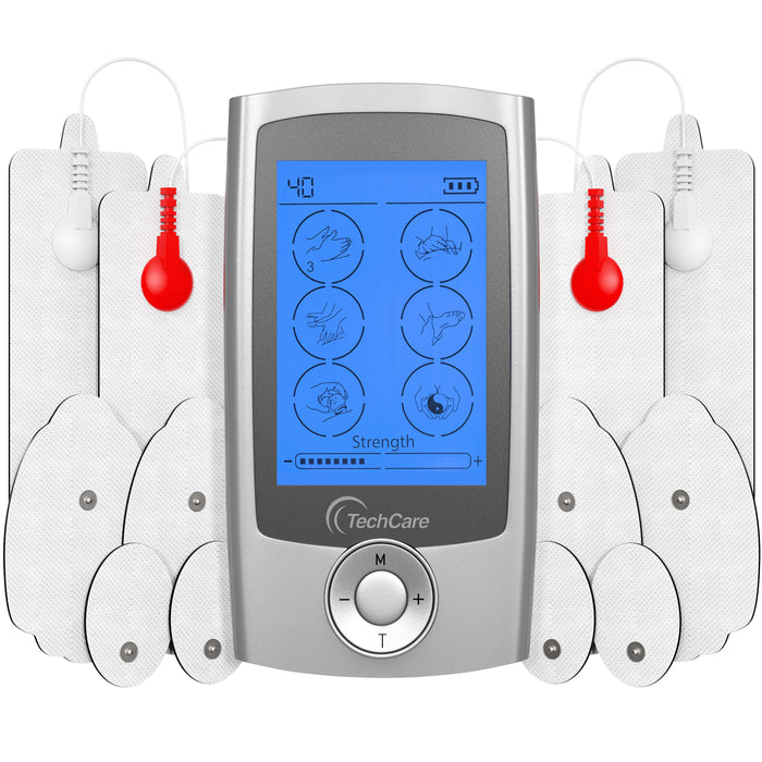 TechCare Pro 24 Modes Tens Unit + 6 pads