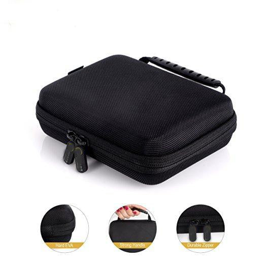 Techcare Massager Travel Carrying Case Combo Set with Electrodes Pads Gel (3 Pack of 2 oz) for Techcare Tens Units