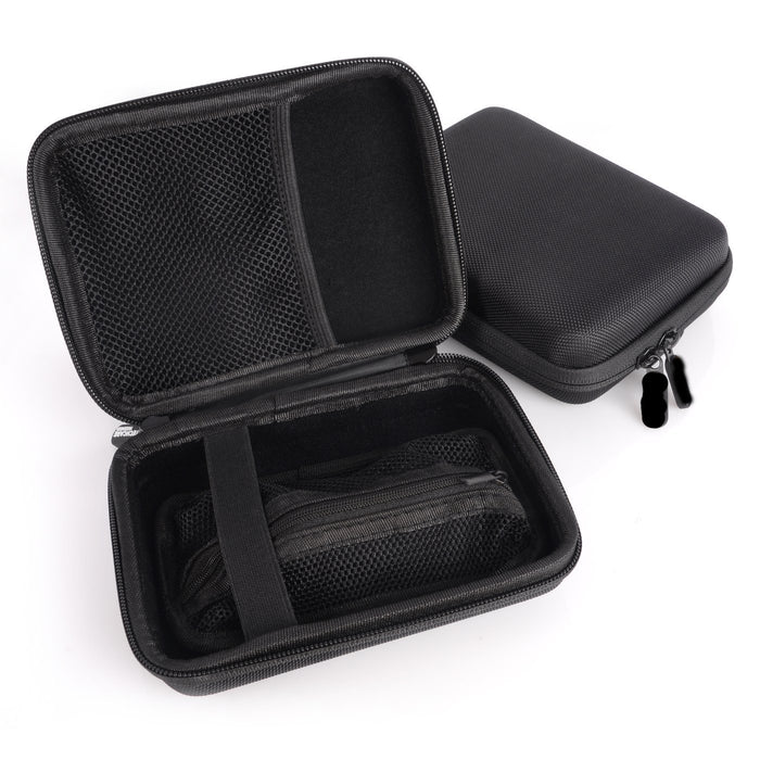 Techcare Massager Travel Carrying Case Combo Set with Electrodes Pads Gel (3 Pack of 2 oz) for Techcare Tens Units