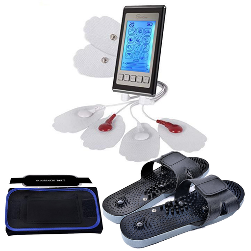 Techcare Elite 12 Massage Modes With Massager Belt and Slippers
