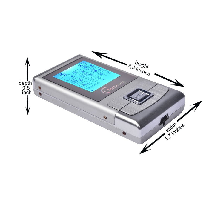 TechCare Massager SE - Portable TENS Unit 9 Modes