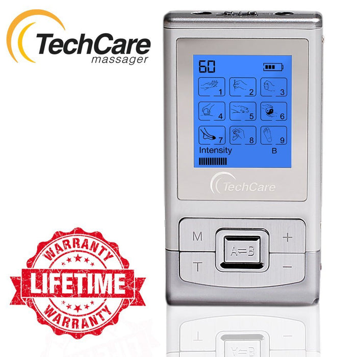 TechCare Massager SE - Portable TENS Unit 9 Modes