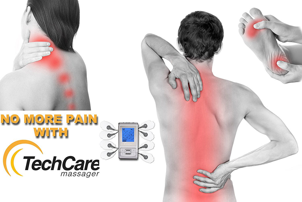 TechCare Massager SE - Portable TENS Unit 9 Modes