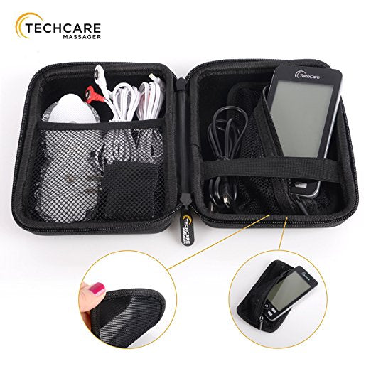 TECHCARE PLUS 24 MODES TENS UNIT + HARD TRAVEL CASE
