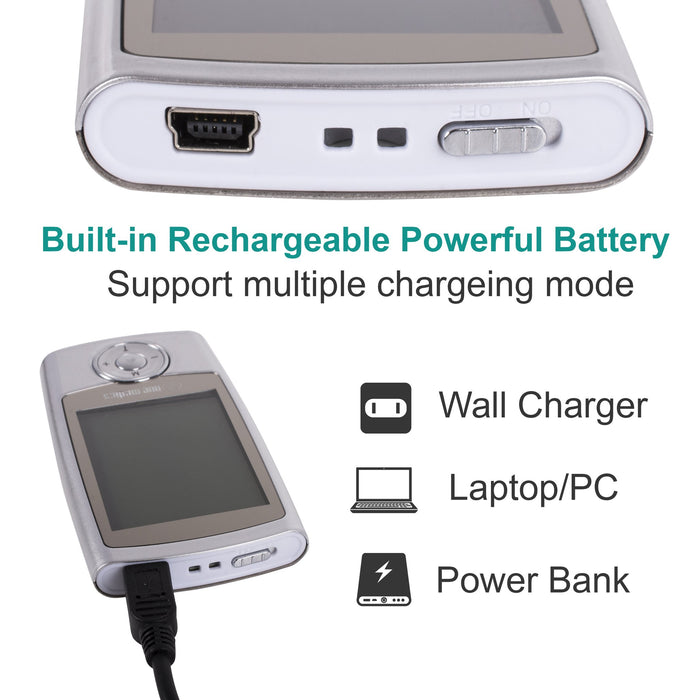 TechCare Pro 24 Modes Tens Unit + 6 pads With Foot Massager Mat