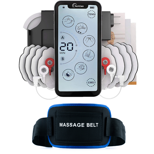 Nuemedics ELITE Full Body TENS Unit Massager – Slippers & Belt Combo, FDA Approved