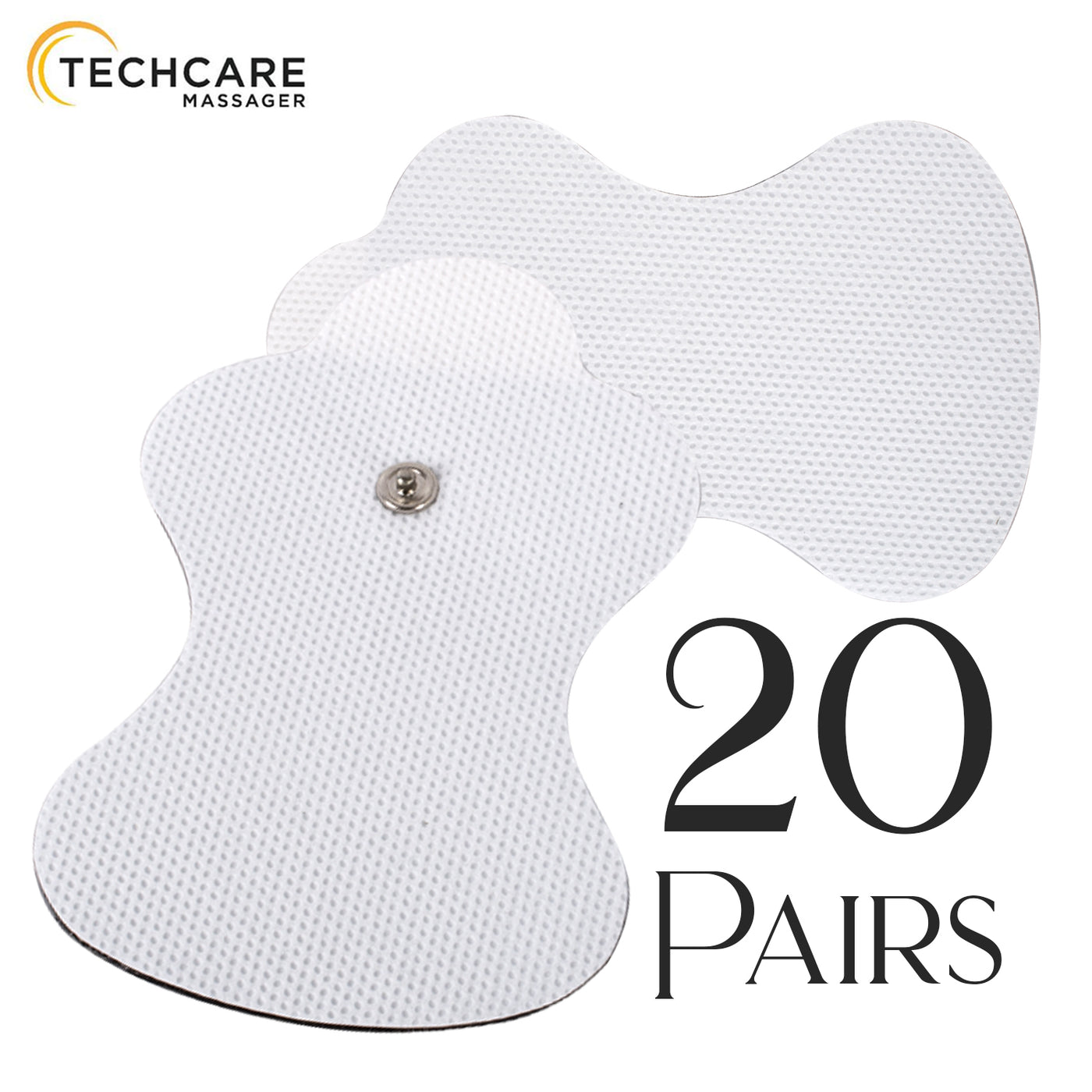 Electrodes for Omron TENS Unit Muscle Stimulator Replacement Pads — TechCare Massager