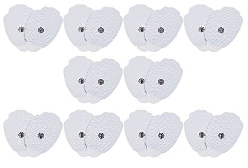 Techcare Massager 10 Pairs of Replacement Electrode Pads