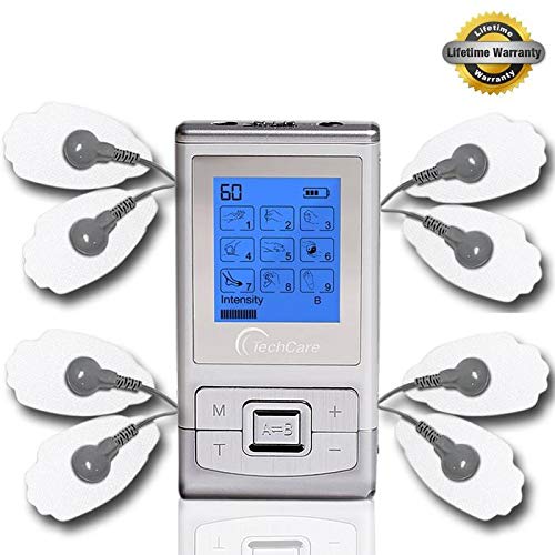 TechCare SE Dual Channel 9 Modes Portable Tens Unit Machine Device wit —  TechCare Massager