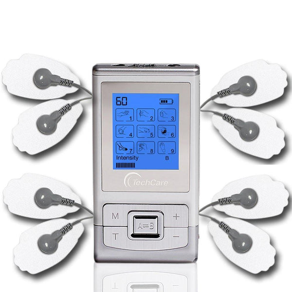 Techcare Touch X Tens Unit Muscle Stimulator Combo Set With Massager B —  TechCare Massager