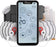 TechCare Touch X Tens Unit Muscle Stimulator [Lifetime Warranty] 24 Massage Mode Tens EMS Machine Device